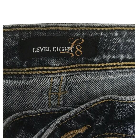 Level Eight Jeans Womens 3 Denim Blue - Picture 6 of 8
